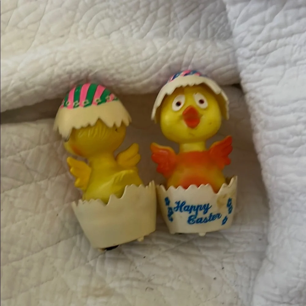 Cheerful Yellow & Orange Easter Toy